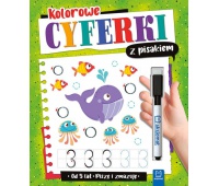 Kolorowe cyferki z pisakiem. Piszę i zmazuję (od 5, Podkategoria, Kategoria