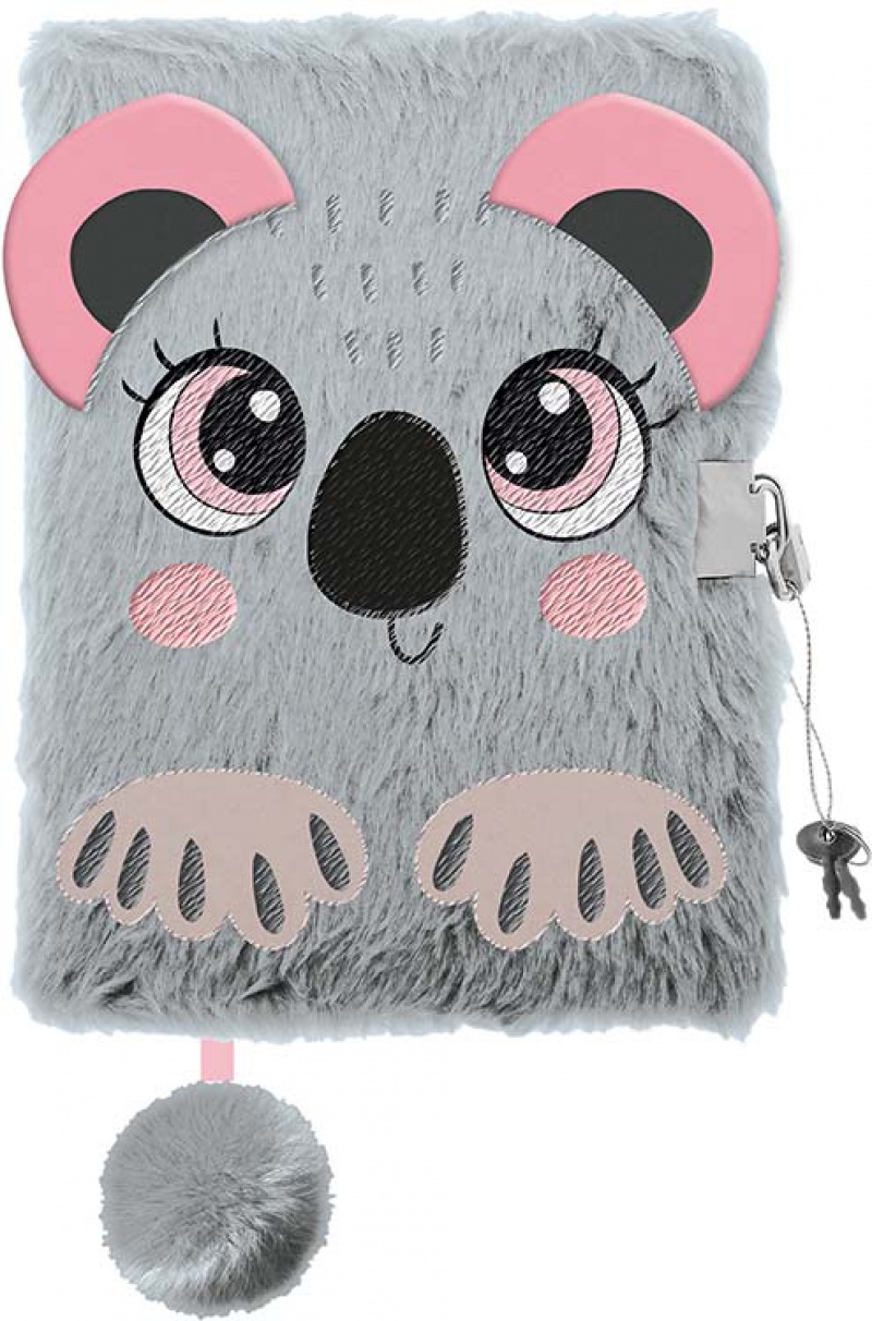 PAMIĘTNIK Z KŁÓDKĄ 3D WŁOCH.A5 96K MLF SWEET KOALA, Podkategoria, Kategoria