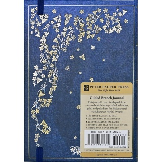 Notatnik Mini Pozłacana Gałązka