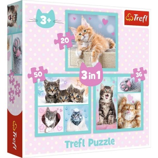 Puzzle 3w1 - Słodkie zwierzaki !!, Podkategoria, Kategoria