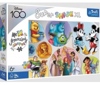 Puzzle 160 XL Super Shape Kolorowy świat Disney !!, Podkategoria, Kategoria