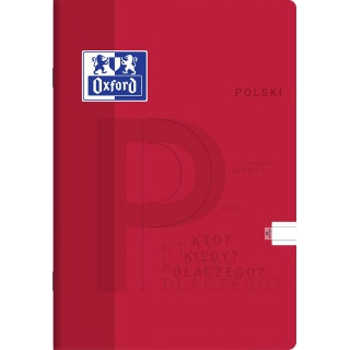 ZESZYT OXFORD J.POLSKI A4 60K.LINIA 5szt., Podkategoria, Kategoria
