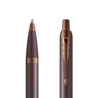 IM PROF. MONOCHROME BURGUNDY DŁUGOPIS M, Długopisy automatyczne, Art. do pisania i korygowania