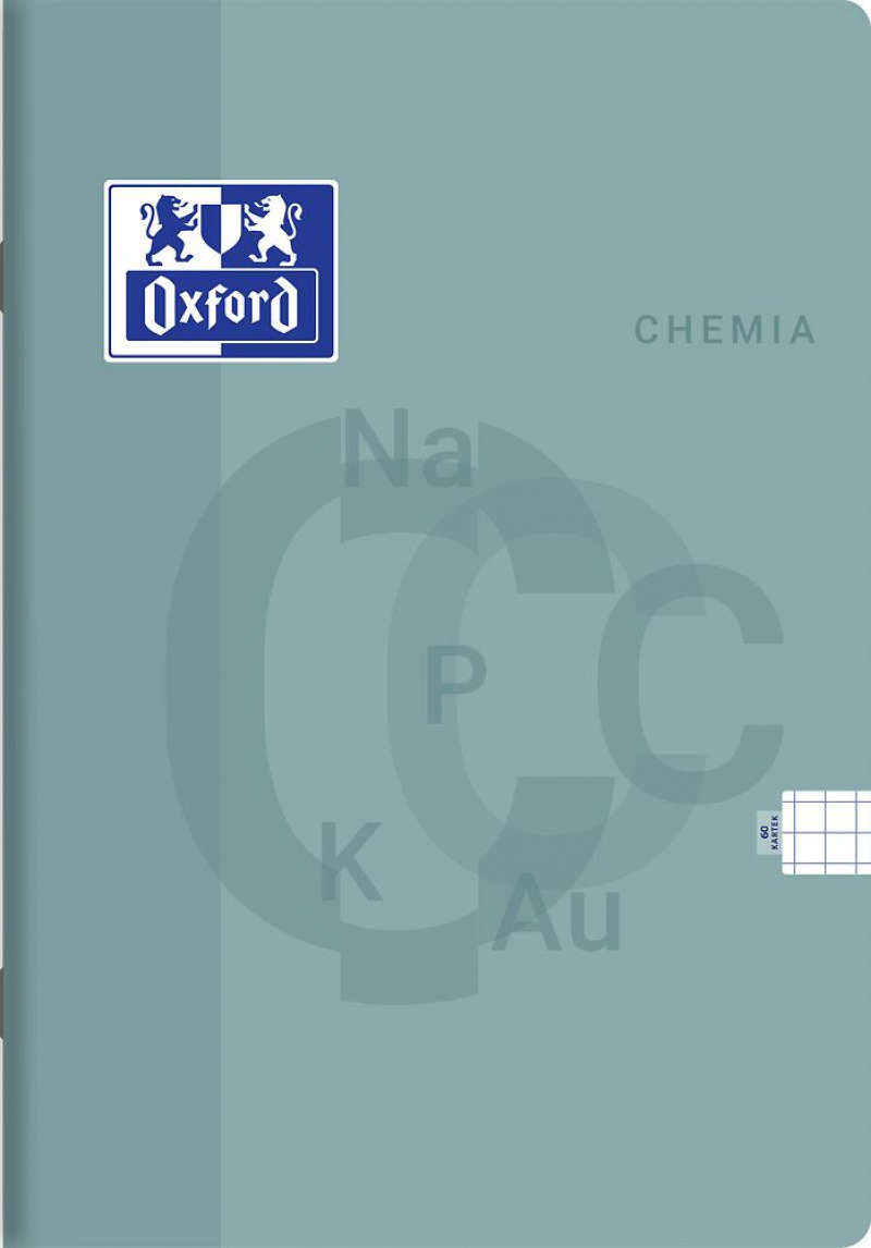 ZESZYT OXFORD CHEMIA A5/60K KRATKA /5/, Podkategoria, Kategoria