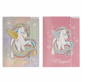 TECZKA Z GUMKĄ PAP A4 UNICORN STK, Podkategoria, Kategoria