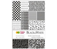 BLOK Z MOTYWAMI BLACK&WHITE 80G/M2 A4 15K. H.COLOR, Podkategoria, Kategoria