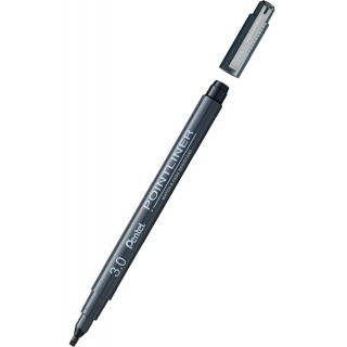 CIENKOPIS PENTEL POINTLINER 3mm CZARNY, Podkategoria, Kategoria
