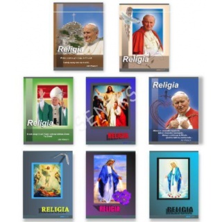 ZESZYT A5 32K.RELIGIA 12szt., Zeszyty, Zeszyty i bloki