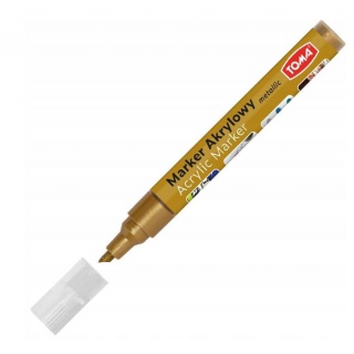 MARKER AKRYLOWY ŚCIĘTY METALLIC BRĄZOWY, Podkategoria, Kategoria