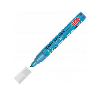 MARKER AKRYLOWY ŚCIĘTY METALLIC J.NIEBIESKI, Podkategoria, Kategoria