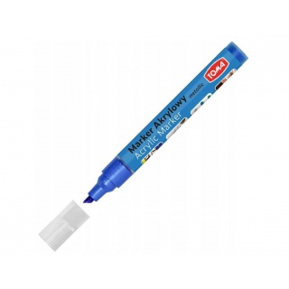 MARKER AKRYLOWY ŚCIĘTY METALLIC NIEBIESKI, Podkategoria, Kategoria