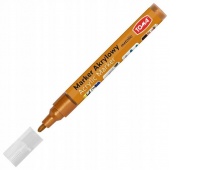 MARKER AKRYLOWY ŚCIĘTY METALLIC POMARAŃCZOWY