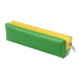 Pencil case- tube GIMBOO, with flower, mix colors