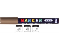 MARKER AKRYLOWY 1-2mm.BRĄZOWY METALIK, Podkategoria, Kategoria