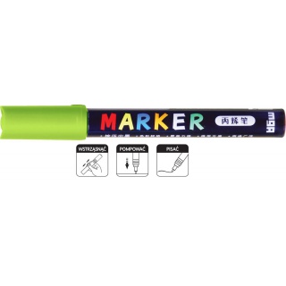 MARKER AKRYLOWY 1-2mm ZIELONY ŻÓŁTAWY, Podkategoria, Kategoria