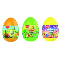 Jajko niespodzianka KEYROAD, display 24 szt., mix kolorów, Produkty kreatywne, Artykuły szkolne