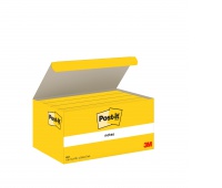 Karteczki POST-IT®, klasyczne, 38x51mm, 3x100 kart., żółte, Bloczki samoprzylepne, Papier i etykiety