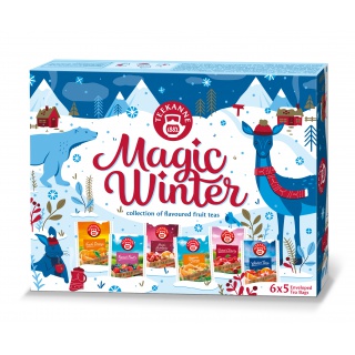 Herbata TEEKANNE Magic Winter, zestaw, 30 kopert, Herbaty, Artykuły spożywcze