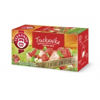 Tea TEEKANNE World of Fruits, Strawberry, 20 envelopes