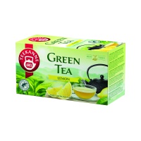Herbata TEEKANNE, zielona, cytrynowa, 20 kopert, Herbaty, Artykuły spożywcze