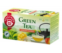 Herbata TEEKANNE, zielona, imbir&mango, 20 kopert, Herbaty, Artykuły spożywcze