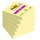 Karteczki samoprzylepne POST-IT® Super Sticky (654-P6SSCY-EU), 76x76mm, 4+2x90 kart., żółte, 2 bloczki GRATIS