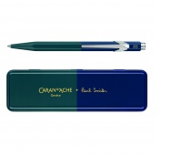 Pen CARAN D'ACHE 849 Paul Smith Edition 4, M, in a box, Green/Navy