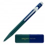 Długopis CARAN D'ACHE 849 Paul Smith Edycja 4, M, w pudełku, Green/Navy, Długopisy, Artykuły do pisania i korygowania