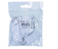 Key hangers OFFICE PRODUCTS, 50x20mm, 10pcs, white