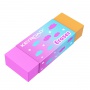 Eraser KEYROAD, pastel, rainbow, 50x19x10 mm, display, color mix, Erasers, Writing and correction products