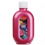 Farba plakatowa KEYROAD, metaliczna, 300ml, butelka, czerwona, Plastyka, Artykuły szkolne