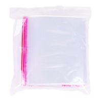 String bag OFFICE PRODUCTS, LDPE, 160x220mm, 100pcs, hanger, transparent