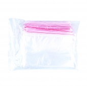 String bag OFFICE PRODUCTS, LDPE, 150x250mm, 100pcs, transparent