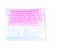 String bag OFFICE PRODUCTS, LDPE, 250x300mm, 100pcs, transparent
