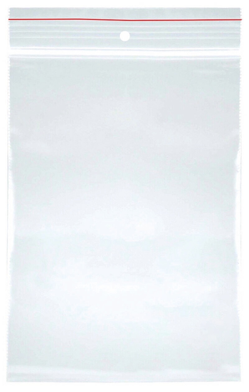 String bag OFFICE PRODUCTS, LDPE, 200x400mm, 100pcs, transparent