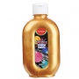 Farba plakatowa KEYROAD, metaliczna, 300 ml, butelka, złota, Plastyka, Artykuły szkolne