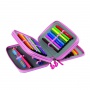 Pencil case KEYROAD, equipped, 3-chamber, 52 items, 20,5x13,5x6 cm, color mix, Pencil cases, School supplies