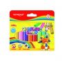 Plasticine KEYROAD, round, 12x15g, box, mix colors, Creative products, School supplies