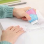 Temperówka plastikowa z gumką KEYROAD, pastel, podwójna, pudełko, mix kolorów, Temperówki, Artykuły do pisania i korygowania