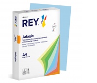 Papier ksero REY ADAGIO, A4, 80gsm, 01 niebieski pastel *RYADA080X419 R200, 500 ark., Papier do kopiarek, Papier i etykiety