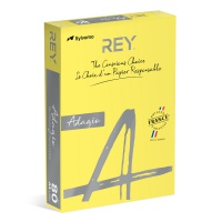 Papier ksero REY ADAGIO, A4, 80gsm, 66 żółty intense *RYADA080X425 R200, 500 ark., Papier do kopiarek, Papier i etykiety