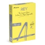 Papier ksero REY ADAGIO, A4, 80gsm, 66 żółty intense *RYADA080X425 R200, 500 ark.