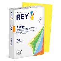 Papier ksero REY ADAGIO, A4, 80gsm, 66 żółty intense *RYADA080X425 R200, 500 ark., Papier do kopiarek, Papier i etykiety