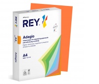 Papier ksero REY ADAGIO, A4, 80gsm, 21 pomarańczowy intense *RYADA080X427 R200, 500 ark., Papier do kopiarek, Papier i etykiety