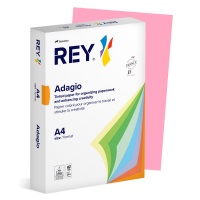 Papier ksero REY ADAGIO, A4, 80gsm, 05 różowy PASTEL *RYADA080X422 R200, 500 ark., Papier do kopiarek, Papier i etykiety