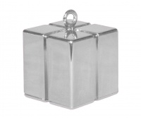 Ciężarek do balonów Prezent srebrny, 120 g, Podkategoria, Kategoria