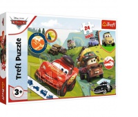 Puzzle 24 Maxi - Wesołe auta !!, Podkategoria, Kategoria