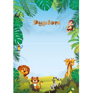 DYPLOM A4 170g PRZYJACIELE 25szt