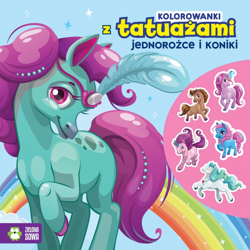 KOLOROWANKI Z TATUAŻAMI JEDNOROŻCE I KONIKI 2045, Podkategoria, Kategoria