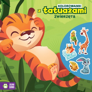 KOLOROWANKI Z TATUAŻAMI ZWIERZĘTA 2052, Podkategoria, Kategoria